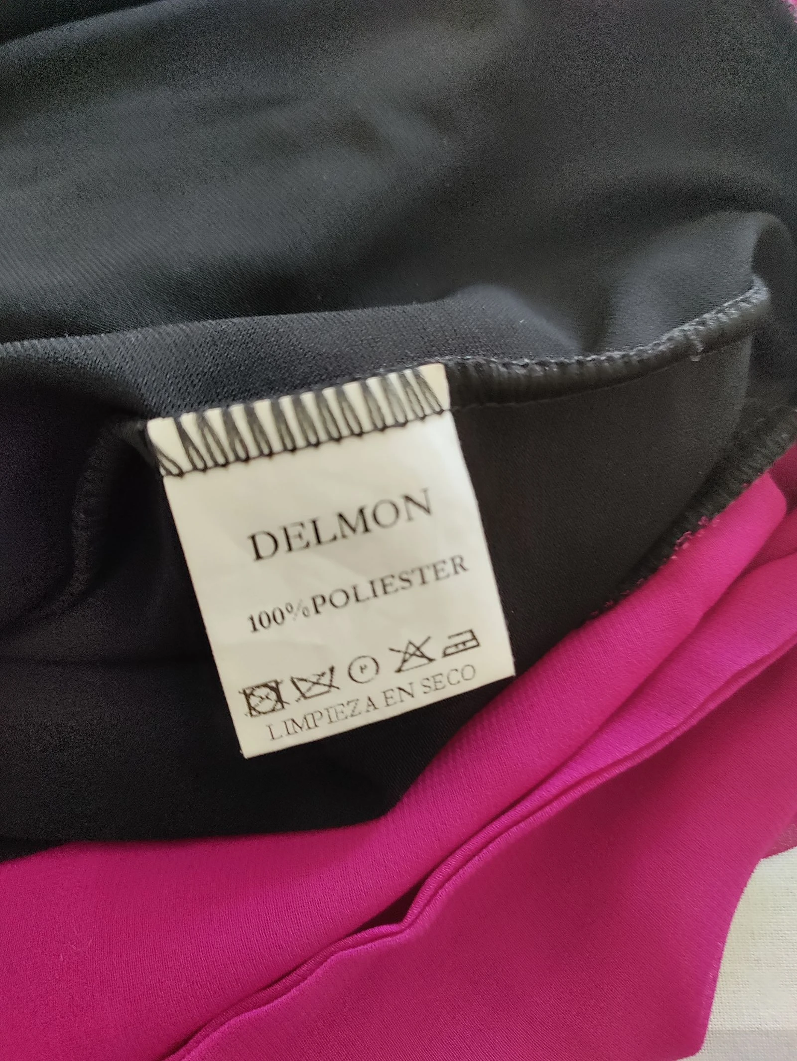 Top plisado fucsia vintage Delmon Joven con top interior – Talla 40 – photo 9